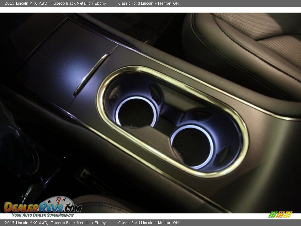 2015 Lincoln MKC AWD Tuxedo Black Metallic / Ebony Photo #22