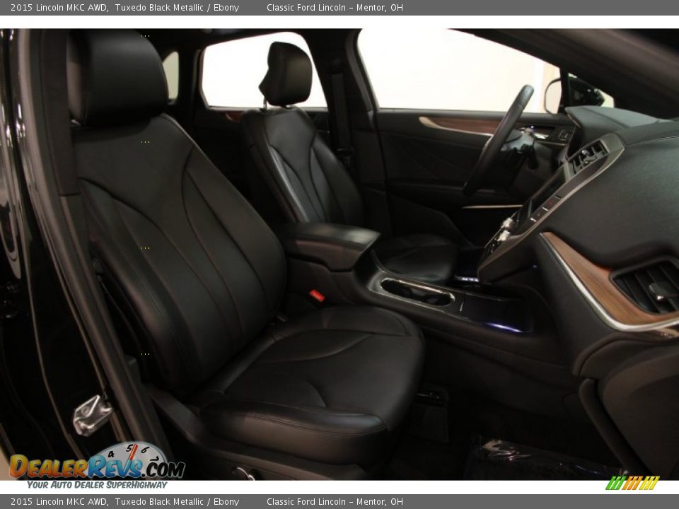 2015 Lincoln MKC AWD Tuxedo Black Metallic / Ebony Photo #24