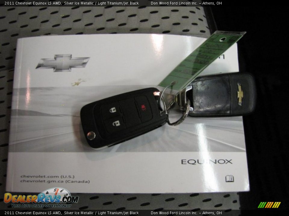 2011 Chevrolet Equinox LS AWD Silver Ice Metallic / Light Titanium/Jet Black Photo #30