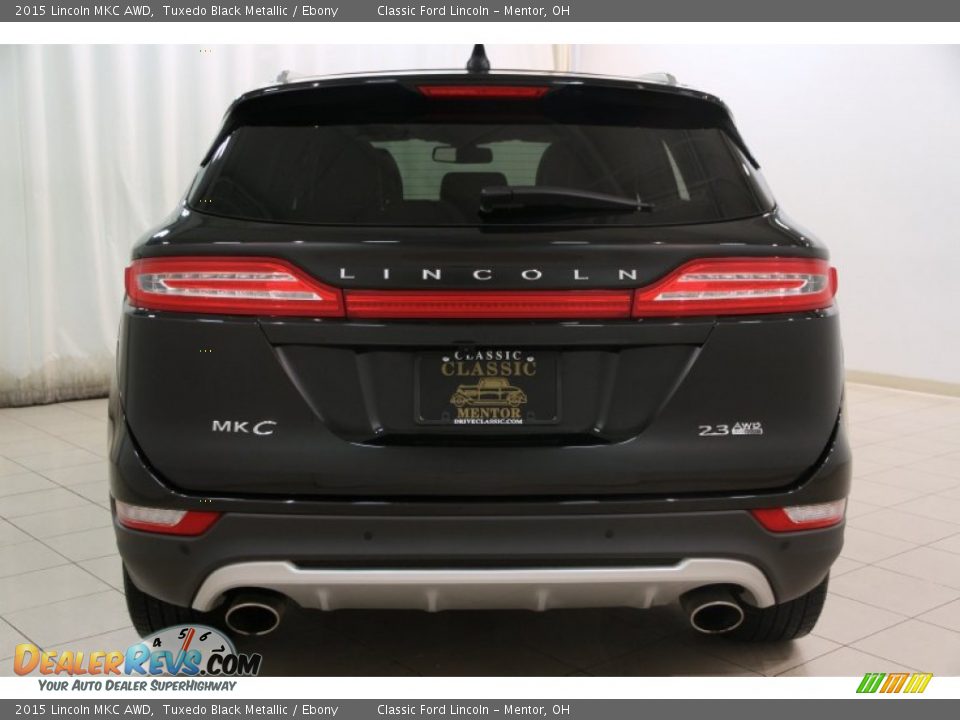 2015 Lincoln MKC AWD Tuxedo Black Metallic / Ebony Photo #27