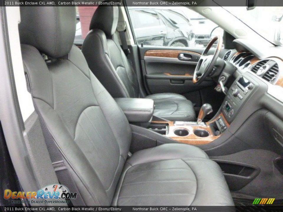 2011 Buick Enclave CXL AWD Carbon Black Metallic / Ebony/Ebony Photo #9