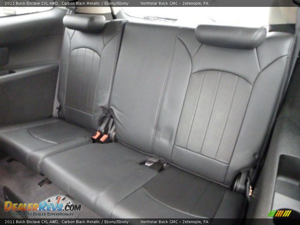 2011 Buick Enclave CXL AWD Carbon Black Metallic / Ebony/Ebony Photo #13