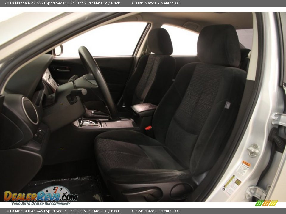 2010 Mazda MAZDA6 i Sport Sedan Brilliant Silver Metallic / Black Photo #5