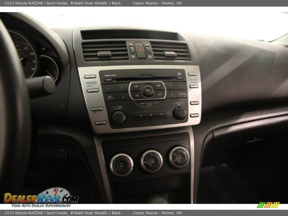 2010 Mazda MAZDA6 i Sport Sedan Brilliant Silver Metallic / Black Photo #8