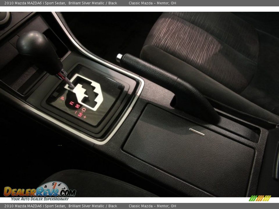 2010 Mazda MAZDA6 i Sport Sedan Brilliant Silver Metallic / Black Photo #11