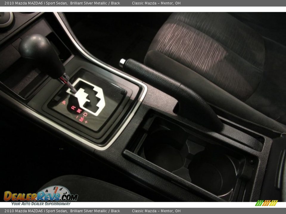 2010 Mazda MAZDA6 i Sport Sedan Brilliant Silver Metallic / Black Photo #12