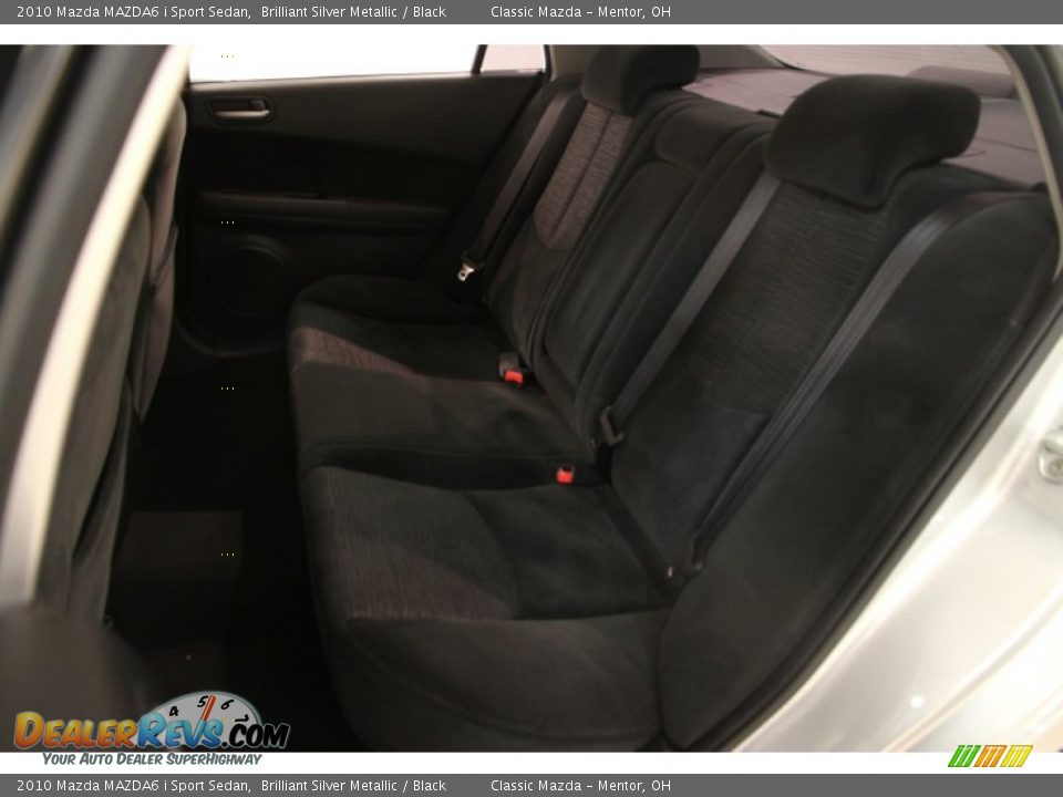 2010 Mazda MAZDA6 i Sport Sedan Brilliant Silver Metallic / Black Photo #15