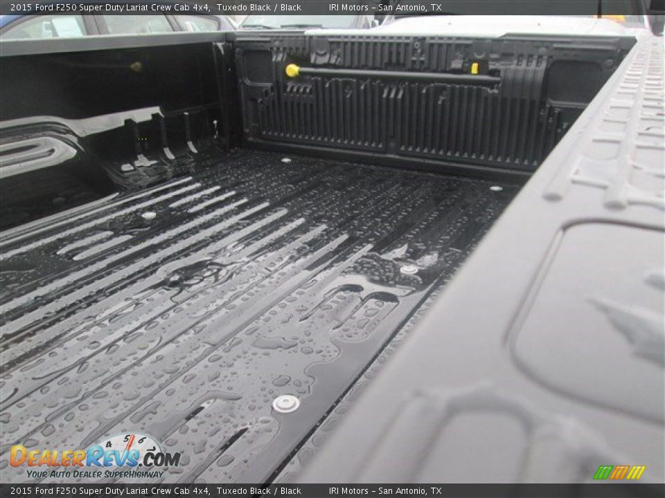 2015 Ford F250 Super Duty Lariat Crew Cab 4x4 Tuxedo Black / Black Photo #10