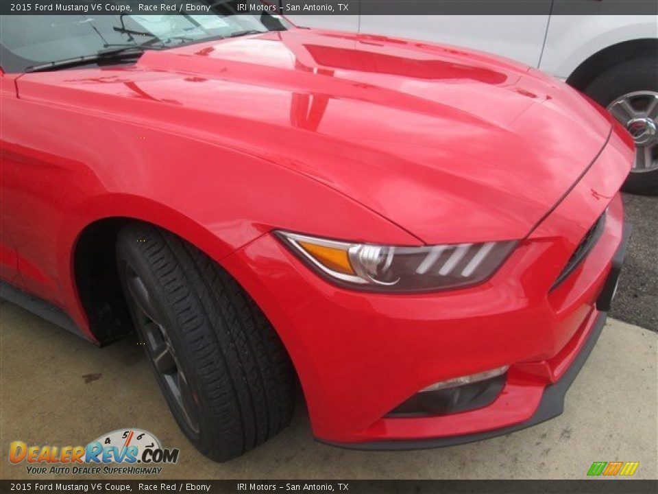 2015 Ford Mustang V6 Coupe Race Red / Ebony Photo #2
