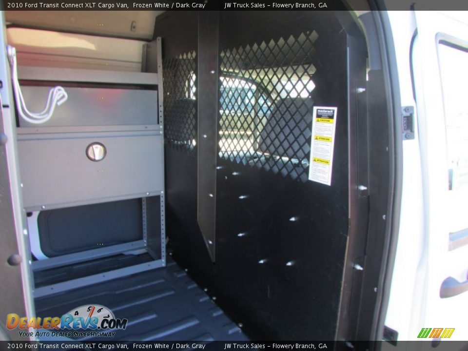 2010 Ford Transit Connect XLT Cargo Van Frozen White / Dark Gray Photo #15