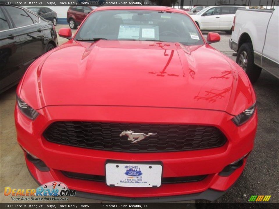 2015 Ford Mustang V6 Coupe Race Red / Ebony Photo #3