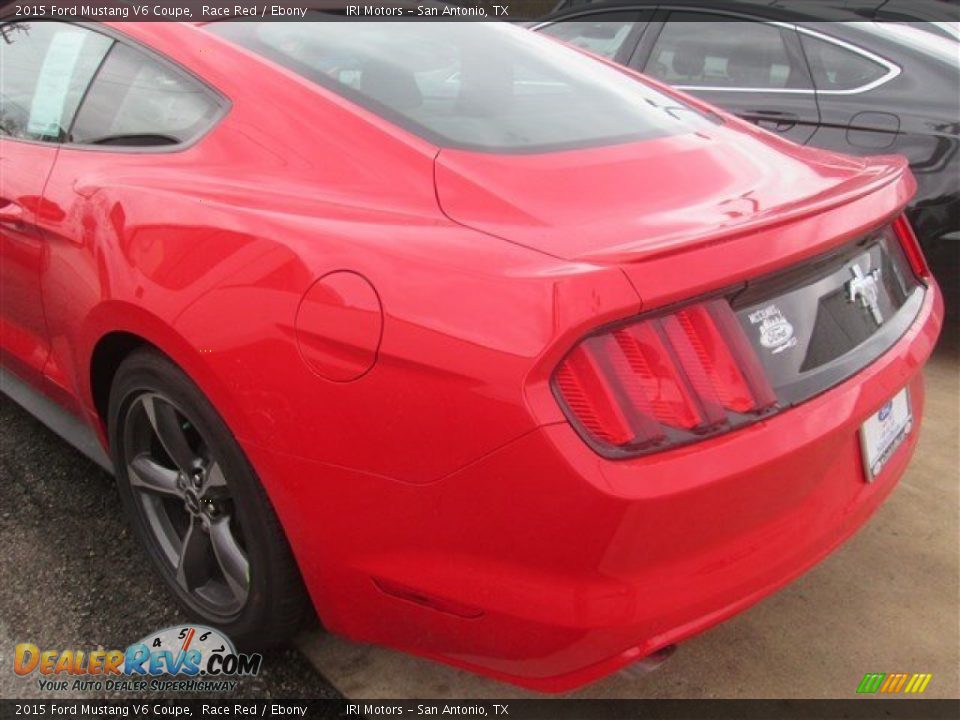 2015 Ford Mustang V6 Coupe Race Red / Ebony Photo #8