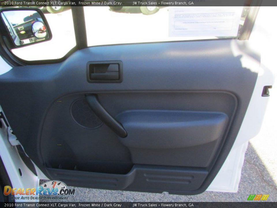 2010 Ford Transit Connect XLT Cargo Van Frozen White / Dark Gray Photo #21