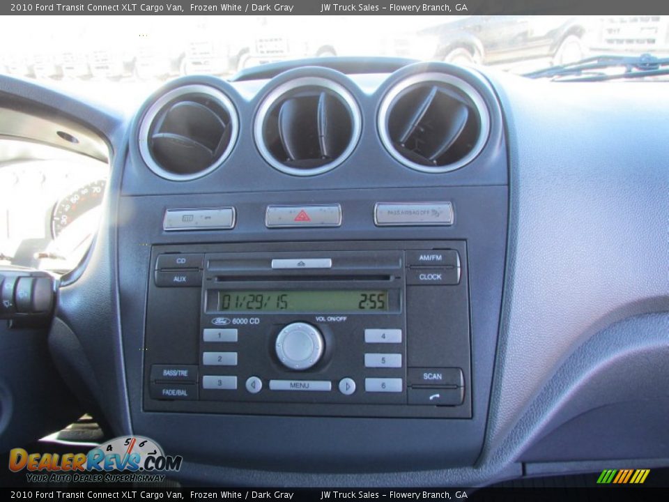 2010 Ford Transit Connect XLT Cargo Van Frozen White / Dark Gray Photo #27