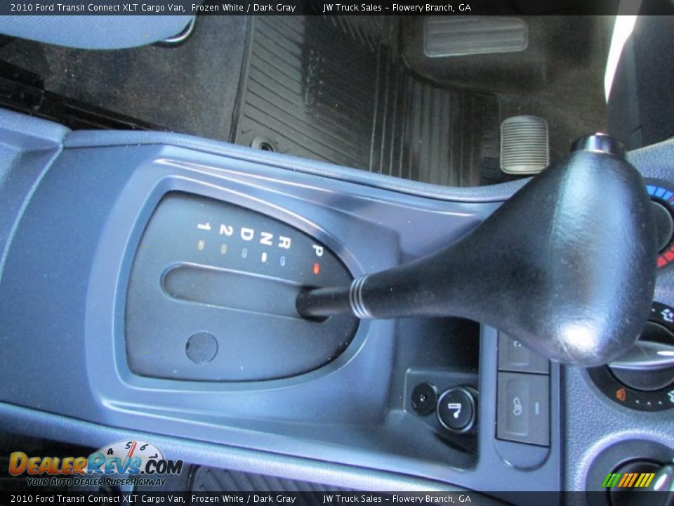 2010 Ford Transit Connect XLT Cargo Van Frozen White / Dark Gray Photo #29