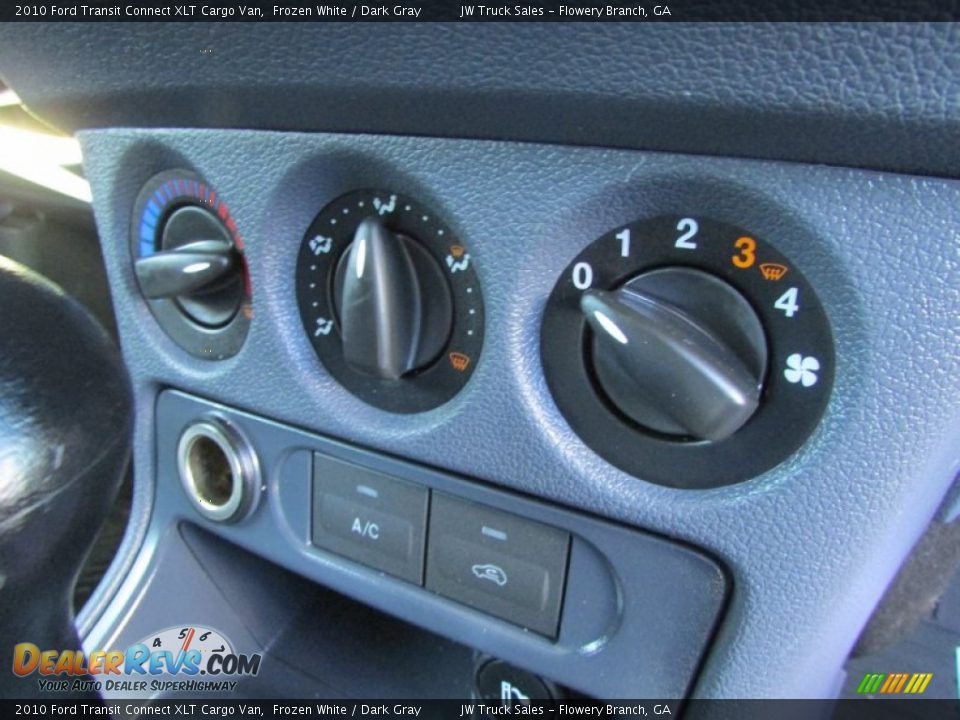 2010 Ford Transit Connect XLT Cargo Van Frozen White / Dark Gray Photo #30