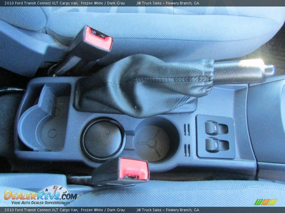 2010 Ford Transit Connect XLT Cargo Van Frozen White / Dark Gray Photo #31