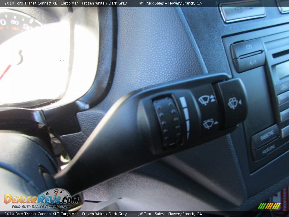2010 Ford Transit Connect XLT Cargo Van Frozen White / Dark Gray Photo #34