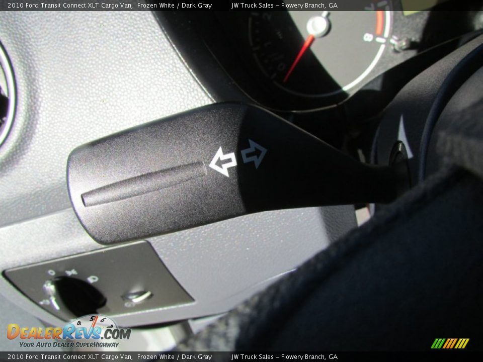 2010 Ford Transit Connect XLT Cargo Van Frozen White / Dark Gray Photo #36