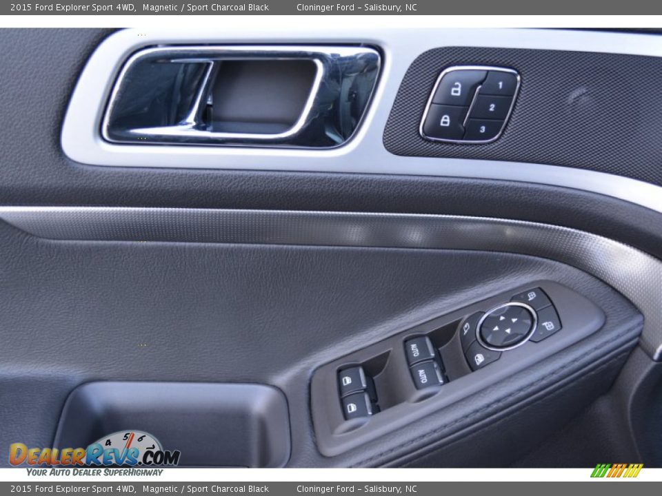 2015 Ford Explorer Sport 4WD Magnetic / Sport Charcoal Black Photo #5
