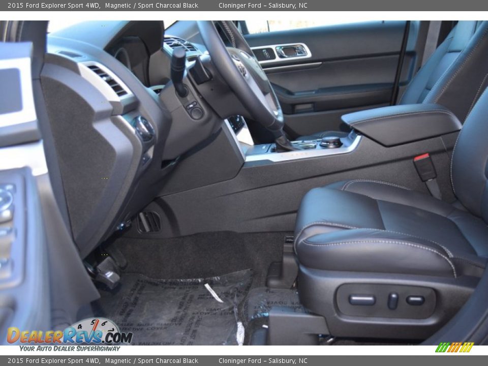 2015 Ford Explorer Sport 4WD Magnetic / Sport Charcoal Black Photo #6
