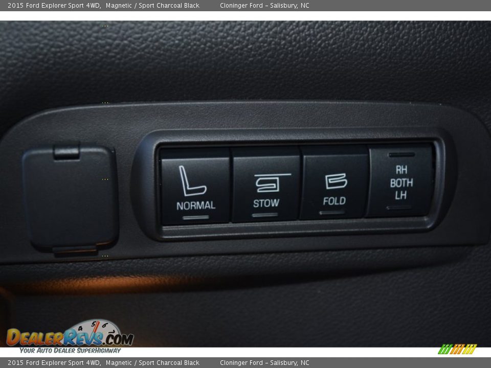 2015 Ford Explorer Sport 4WD Magnetic / Sport Charcoal Black Photo #11