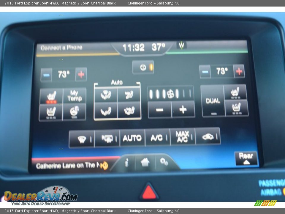 2015 Ford Explorer Sport 4WD Magnetic / Sport Charcoal Black Photo #17