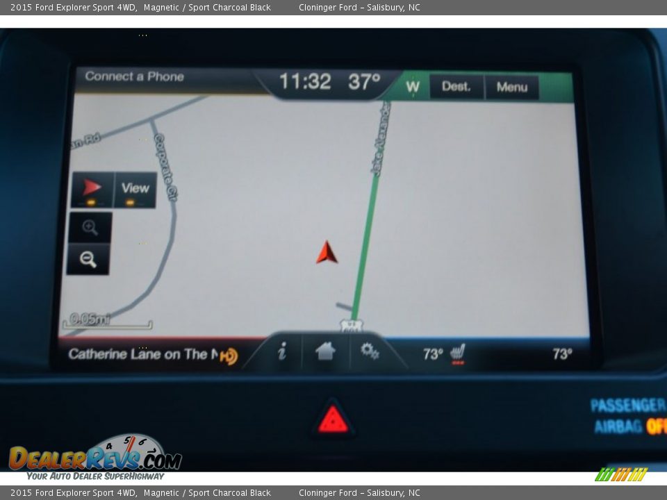 2015 Ford Explorer Sport 4WD Magnetic / Sport Charcoal Black Photo #18