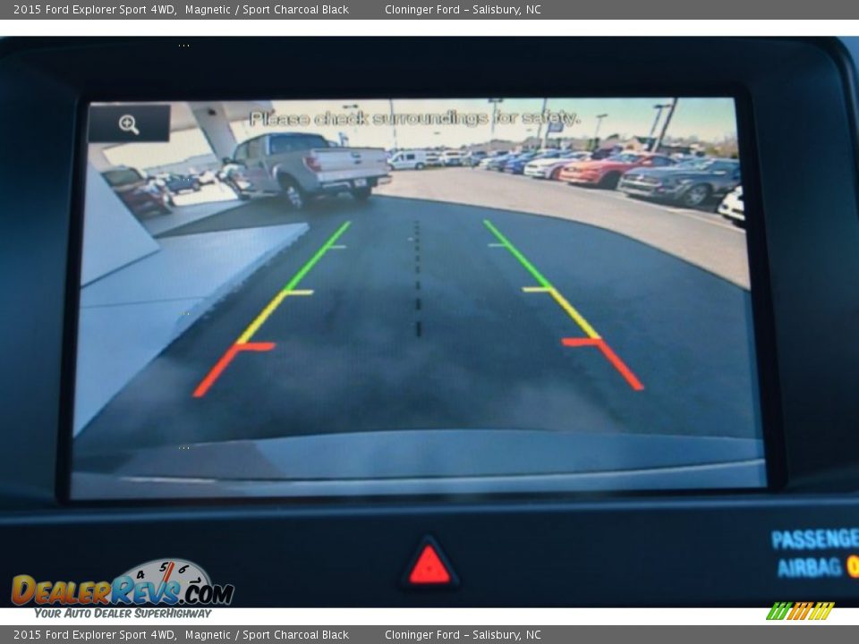 2015 Ford Explorer Sport 4WD Magnetic / Sport Charcoal Black Photo #19