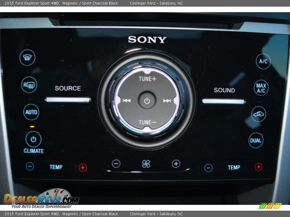 2015 Ford Explorer Sport 4WD Magnetic / Sport Charcoal Black Photo #20