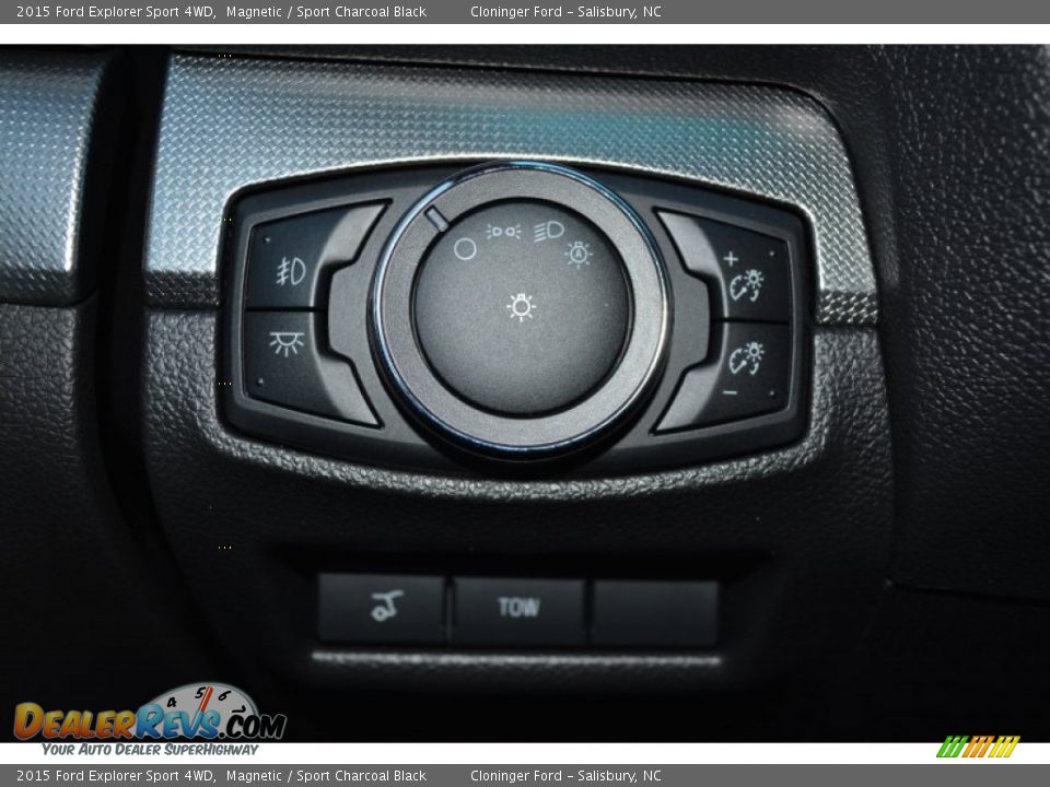 2015 Ford Explorer Sport 4WD Magnetic / Sport Charcoal Black Photo #25