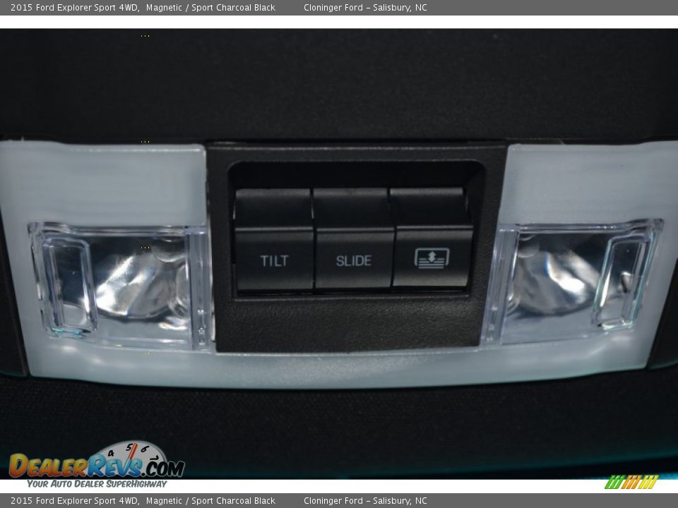 2015 Ford Explorer Sport 4WD Magnetic / Sport Charcoal Black Photo #26