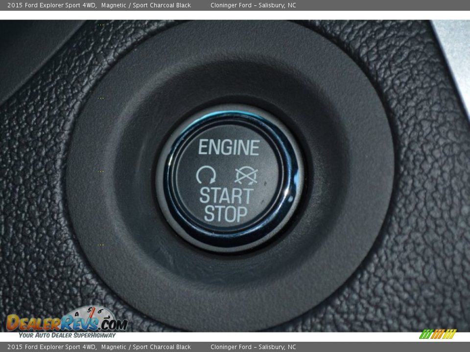 2015 Ford Explorer Sport 4WD Magnetic / Sport Charcoal Black Photo #28