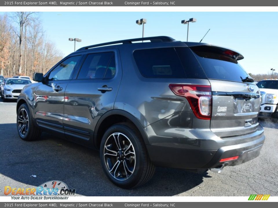 2015 Ford Explorer Sport 4WD Magnetic / Sport Charcoal Black Photo #30
