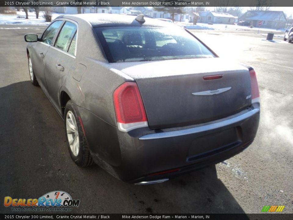2015 Chrysler 300 Limited Granite Crystal Metallic / Black Photo #3