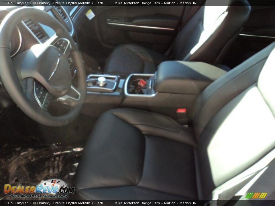 2015 Chrysler 300 Limited Granite Crystal Metallic / Black Photo #5