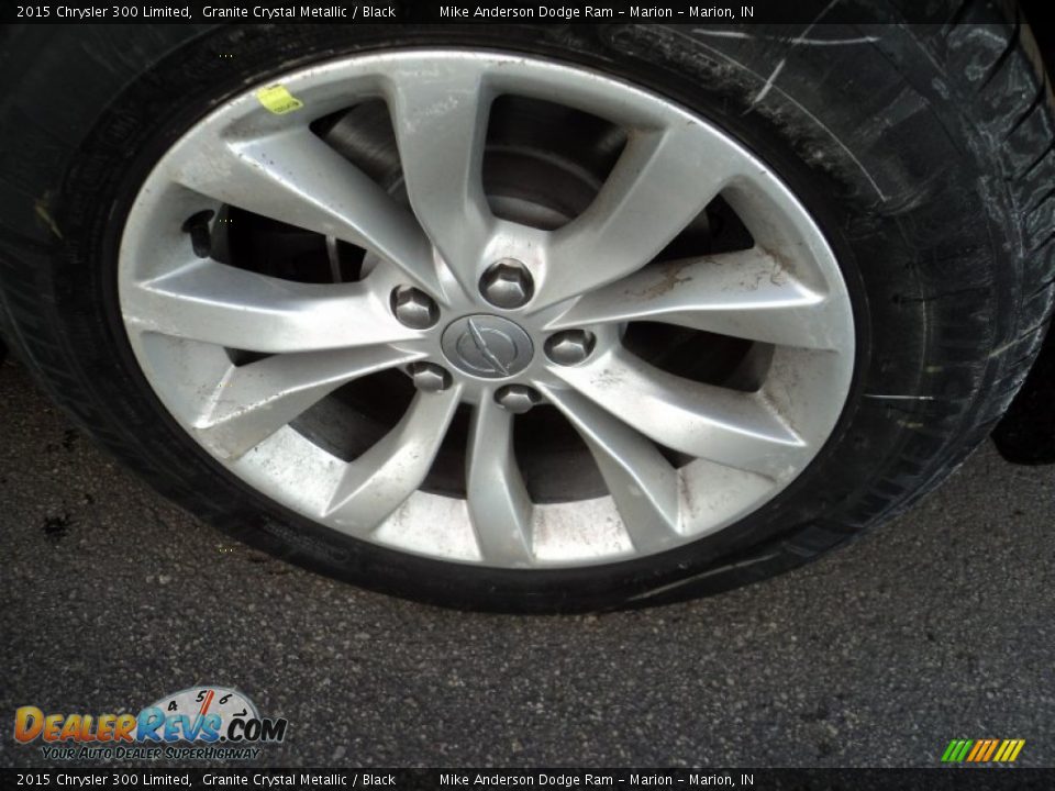 2015 Chrysler 300 Limited Granite Crystal Metallic / Black Photo #10