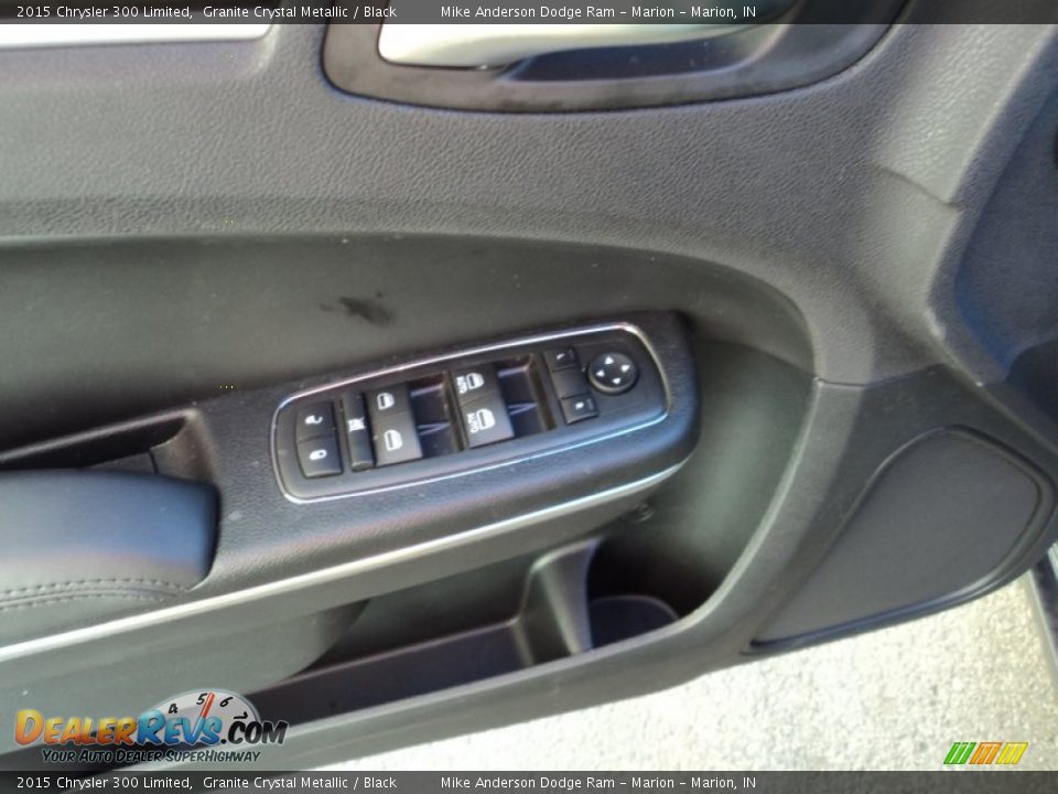 2015 Chrysler 300 Limited Granite Crystal Metallic / Black Photo #11