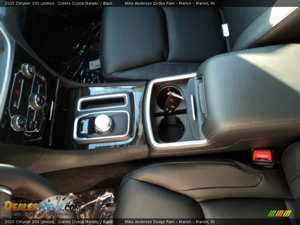 2015 Chrysler 300 Limited Granite Crystal Metallic / Black Photo #14