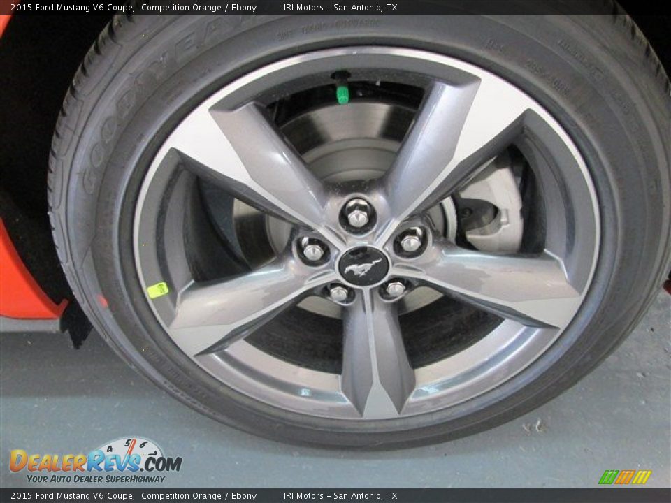 2015 Ford Mustang V6 Coupe Competition Orange / Ebony Photo #4