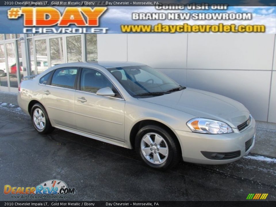 2010 Chevrolet Impala LT Gold Mist Metallic / Ebony Photo #1