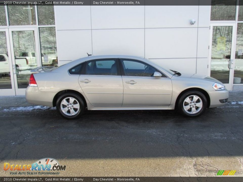 2010 Chevrolet Impala LT Gold Mist Metallic / Ebony Photo #2