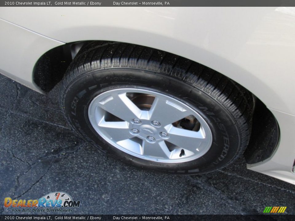 2010 Chevrolet Impala LT Gold Mist Metallic / Ebony Photo #3