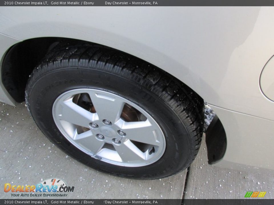 2010 Chevrolet Impala LT Gold Mist Metallic / Ebony Photo #9