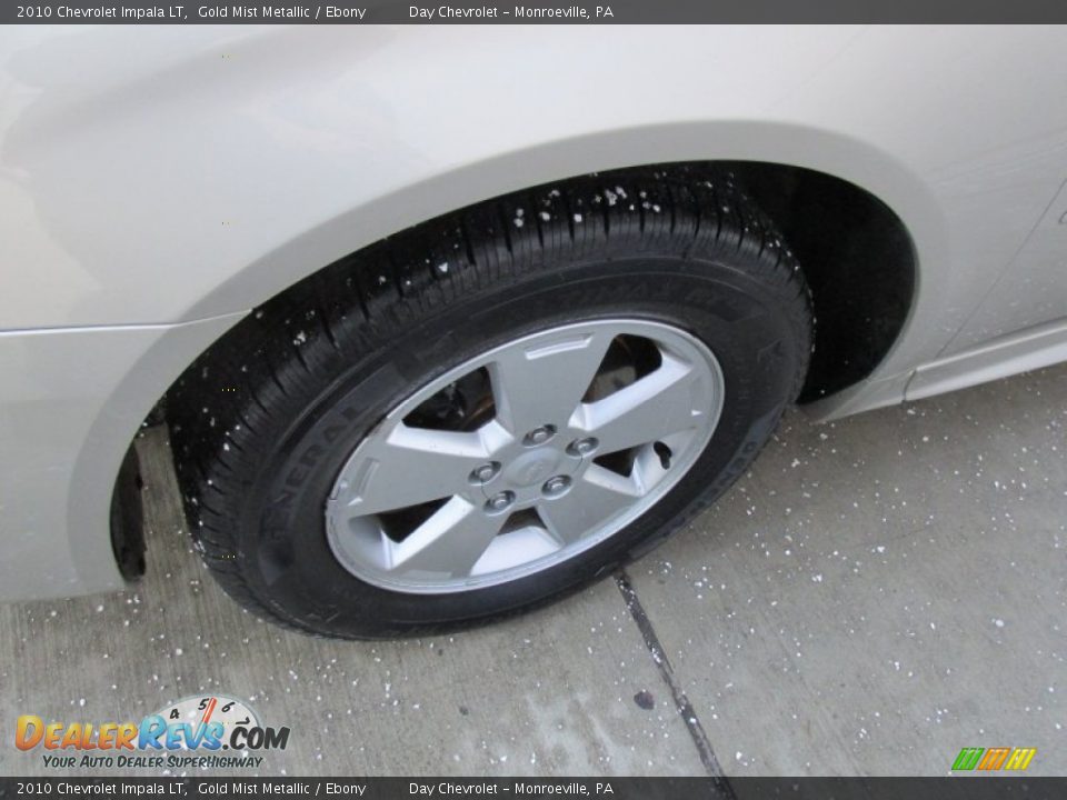 2010 Chevrolet Impala LT Gold Mist Metallic / Ebony Photo #11