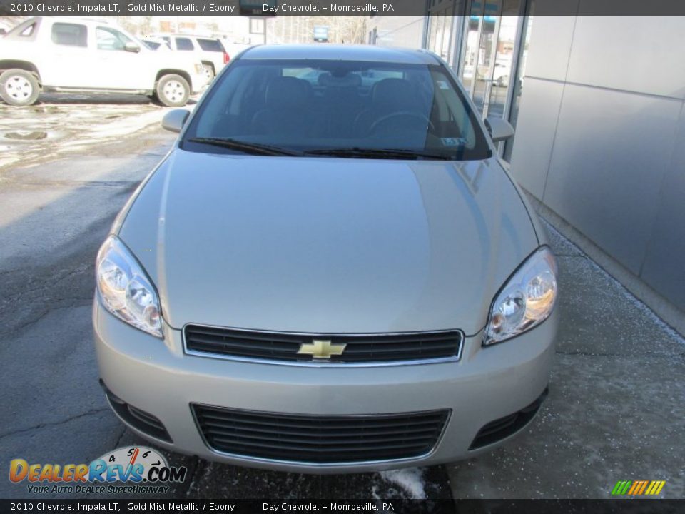 2010 Chevrolet Impala LT Gold Mist Metallic / Ebony Photo #12