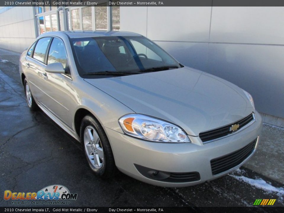 2010 Chevrolet Impala LT Gold Mist Metallic / Ebony Photo #13