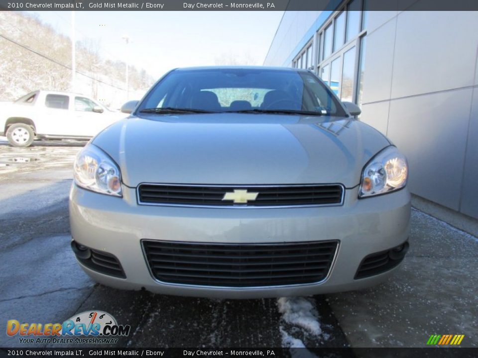 2010 Chevrolet Impala LT Gold Mist Metallic / Ebony Photo #15