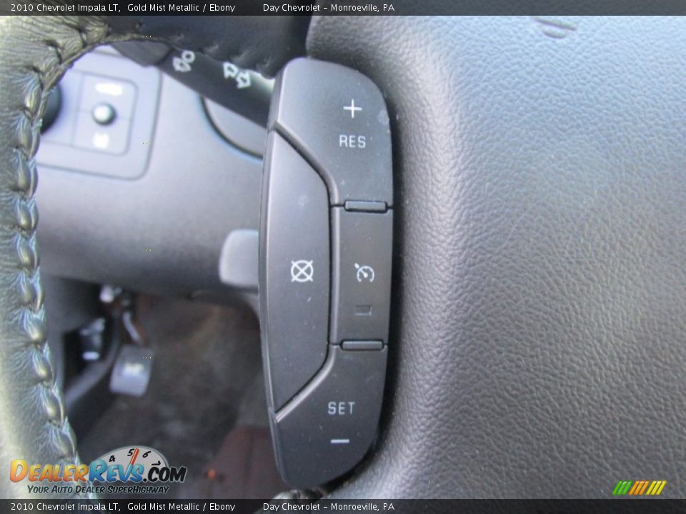 2010 Chevrolet Impala LT Gold Mist Metallic / Ebony Photo #33