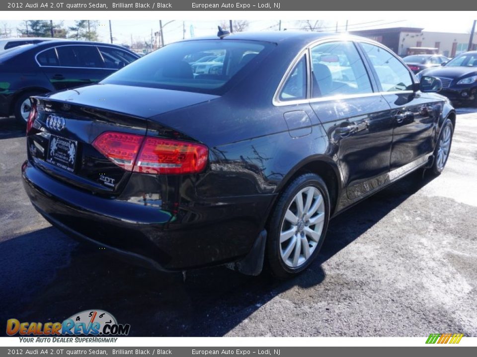 2012 Audi A4 2.0T quattro Sedan Brilliant Black / Black Photo #3